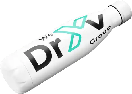 Gourde aux couleurs de We Dryv Group